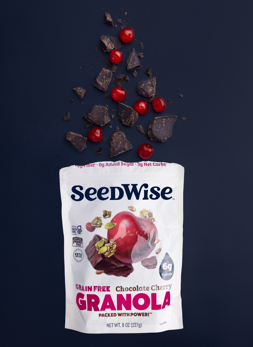 SeedWise Chocolate Cherry Granola